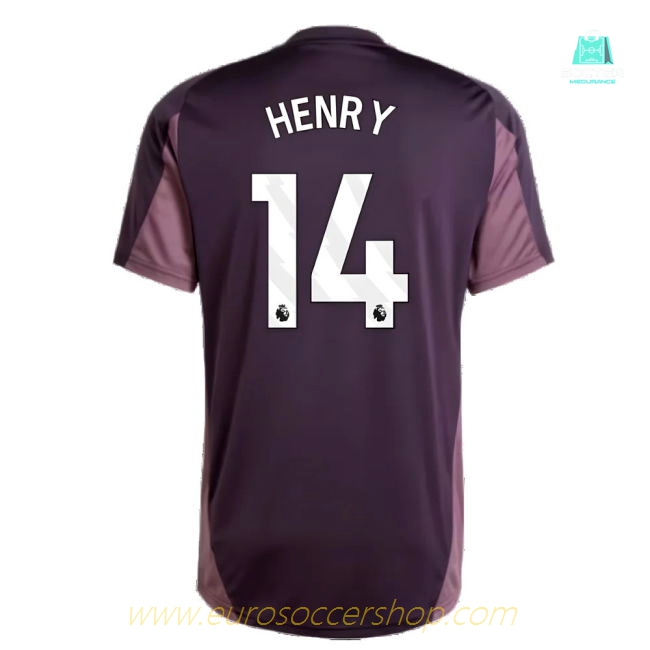 2024-2025 Arsenal Training Jersey (Aurora Black) (Henry 14)
