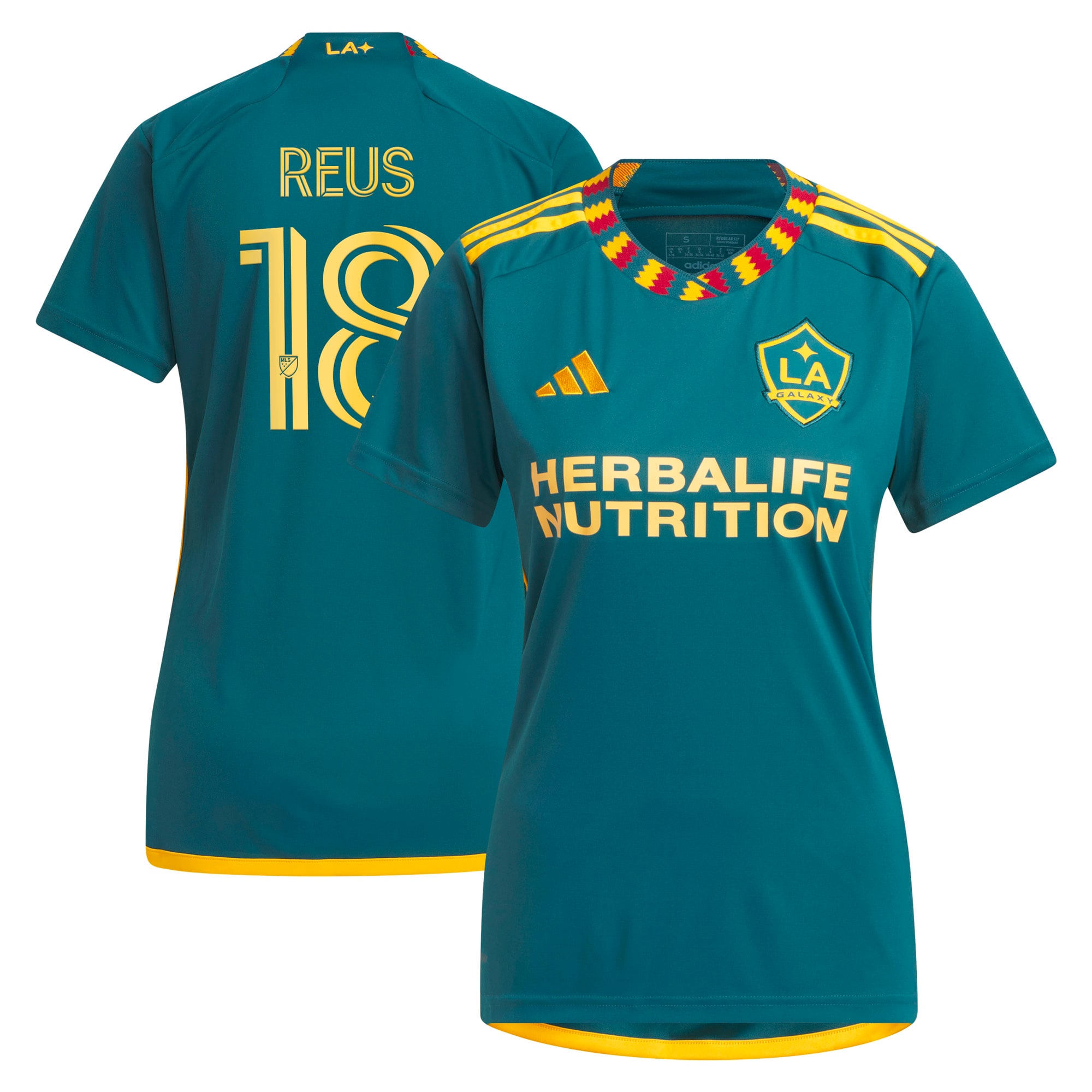 [SJH] Marco Reus LA Galaxy Women's 2024 LA Kit Replica Player Jersey - Green