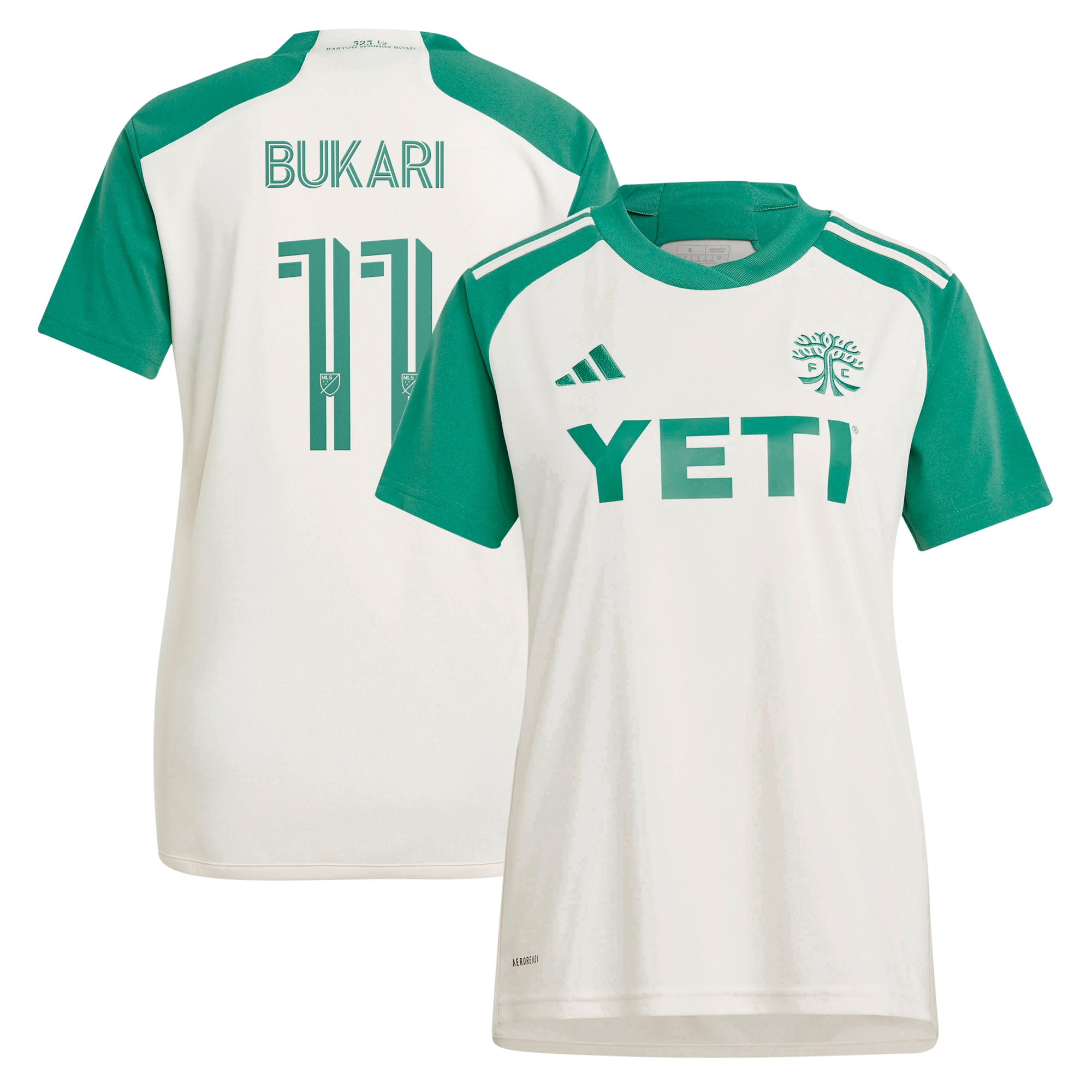 [SJH] Osman Bukari Austin FC Women's 2024 The Armadillo Kit Replica Player Jersey - Tan