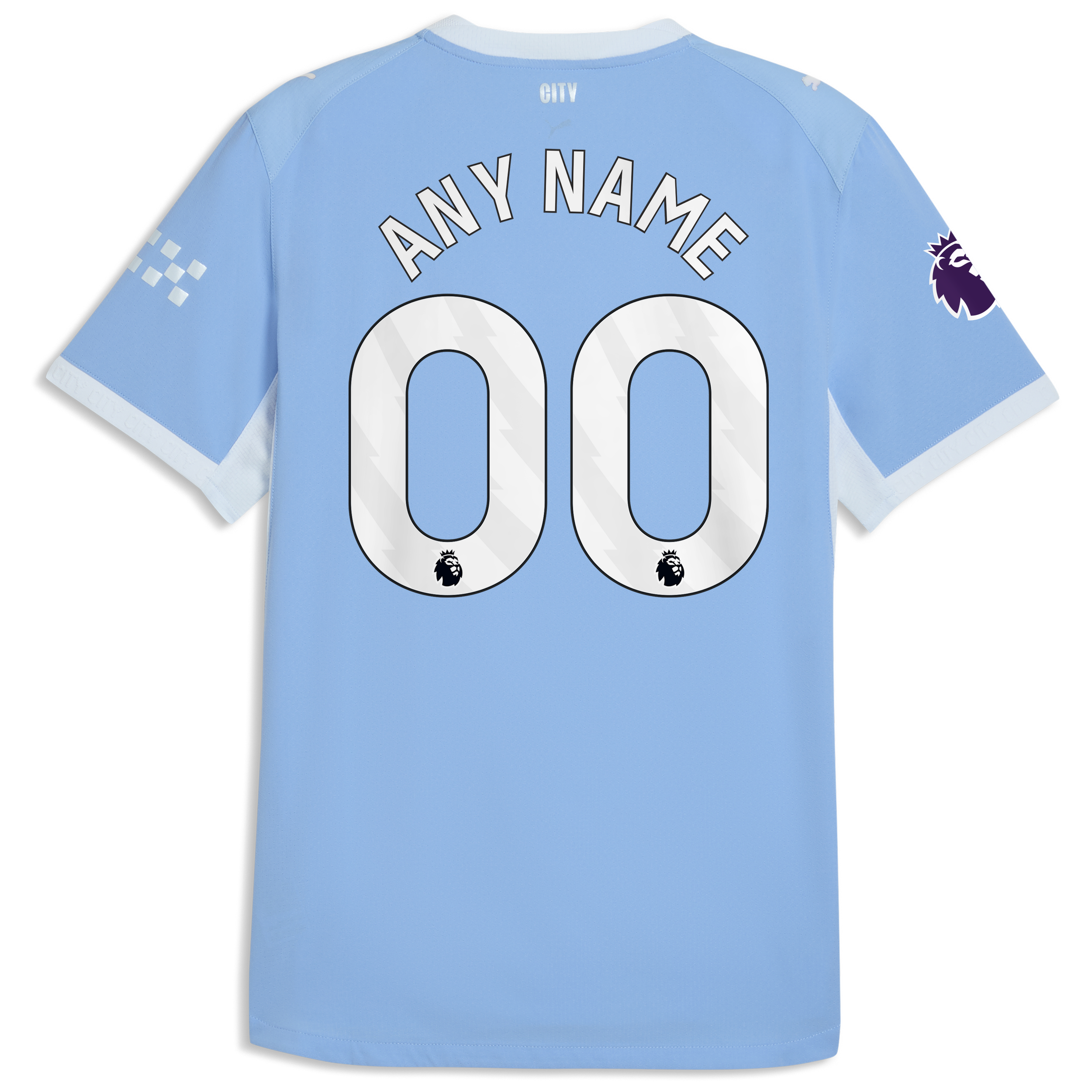 [SJH] Manchester City 2026/27 Home On-Field Authentic Custom Jersey - Light Blue