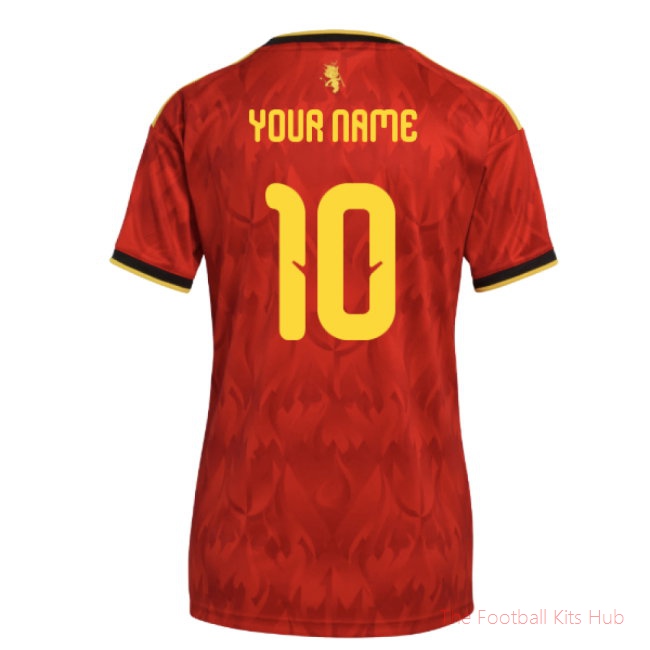 2026-2027 Belgium Home Shirt (Womens) (Your Name)