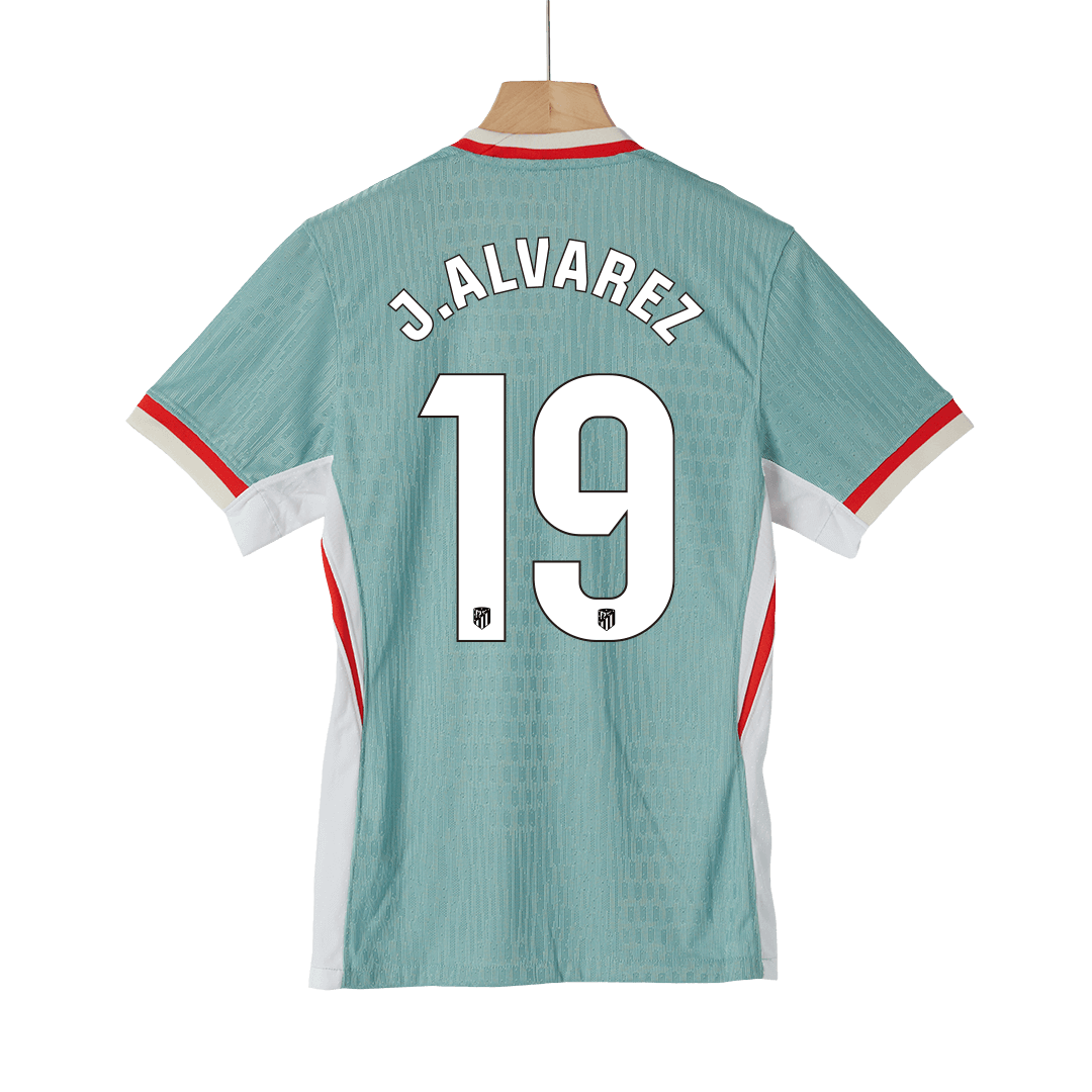Player Version J.ALVAREZ #19 Atletico Madrid Away Soccer Jersey 2024/2