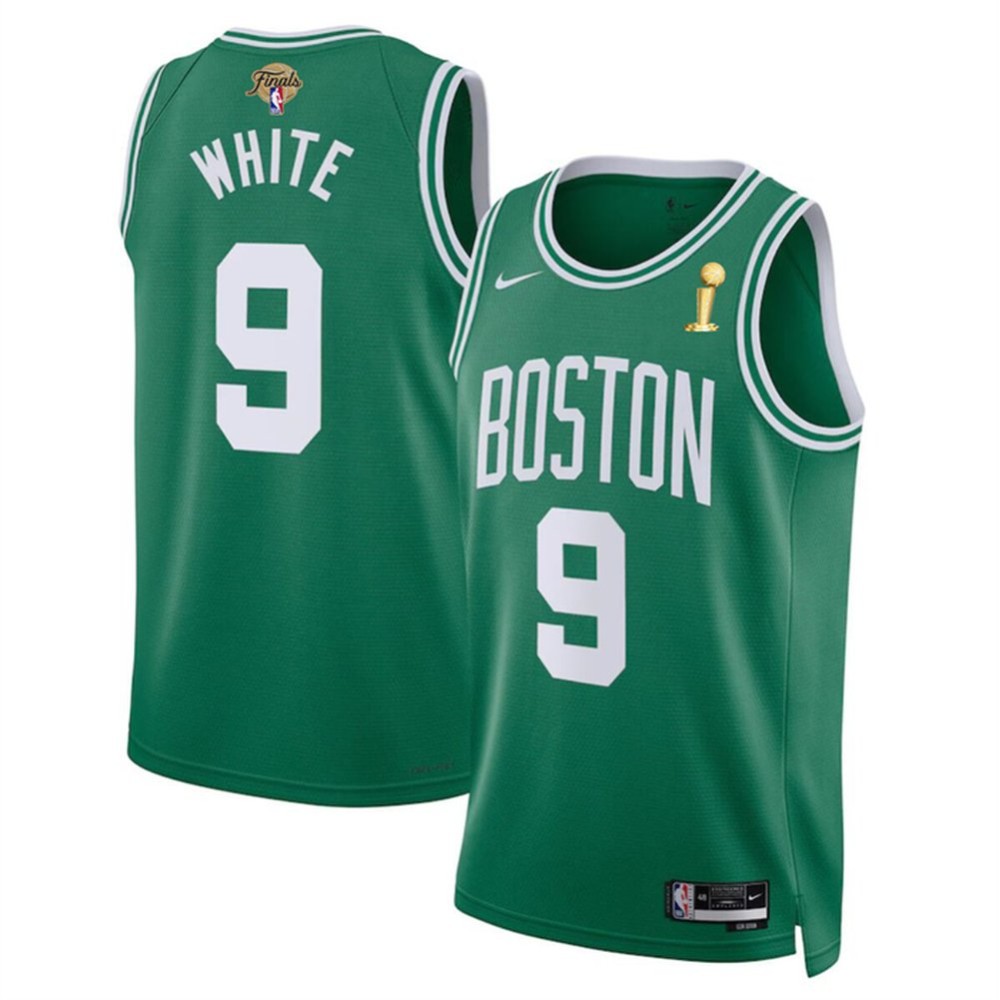 Performance Jersey Boston Celtics 9 White - - NBA Collection