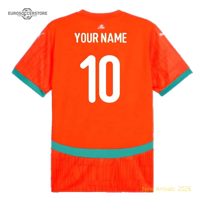 Luxury 2024-2025 Ivory Coast Home Kit (your Name) - Fan Collection