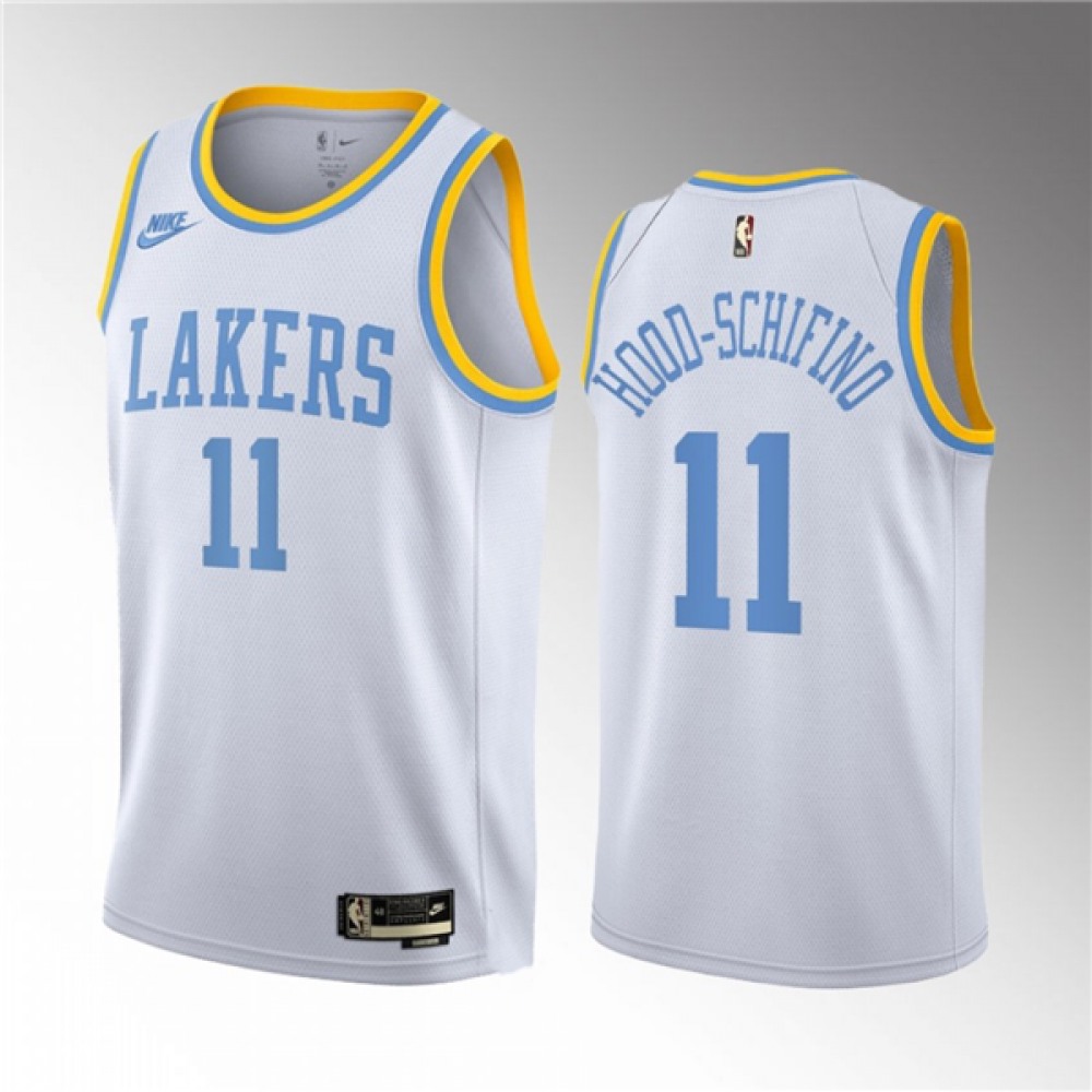 Fan Favorite Exclusive Men's LA Lakers #11 Jalen White Basketball Jersey