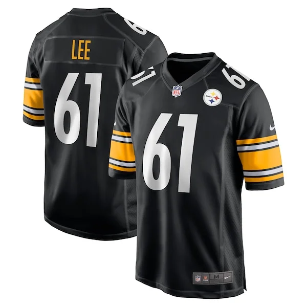 Pittsburgh Steelers Game NFL Jersey - Black | Pro-Level Football Ap...