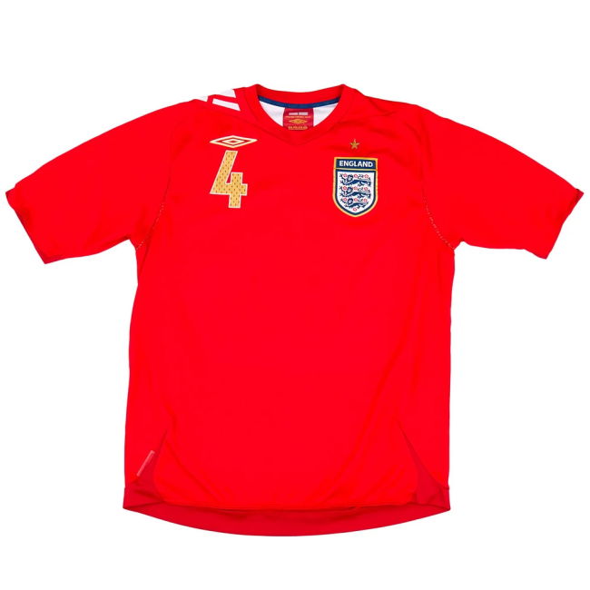 Authentic England 2006-08 Away Team Tournament Authentic