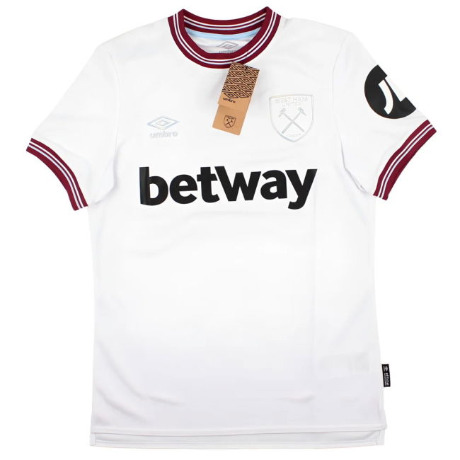 West Ham Genuine 2023-2024 West Ham United Away Shirt (BOWEN 20)