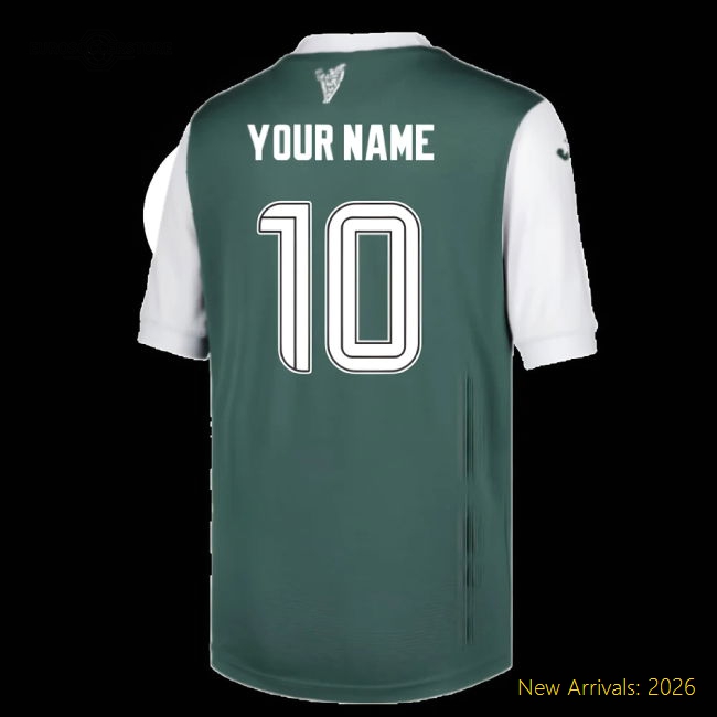 2025-2026 Hibernian Home Shirt - Kids (Your Name)
