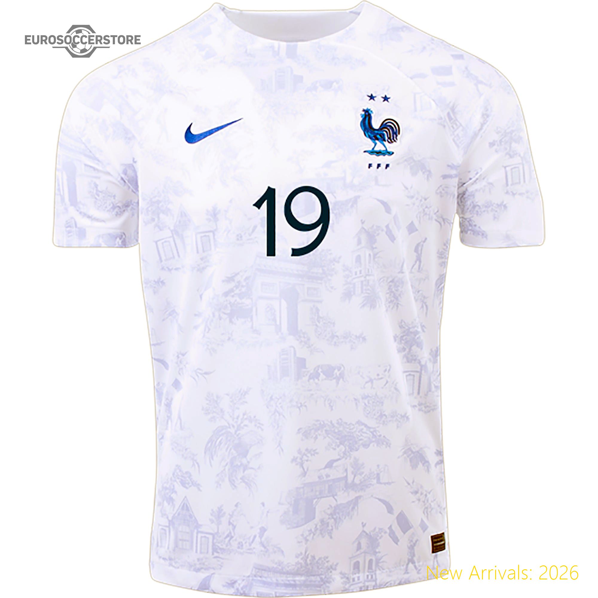 Kids Fra Benzema France Away Professional Away Jersey 2022