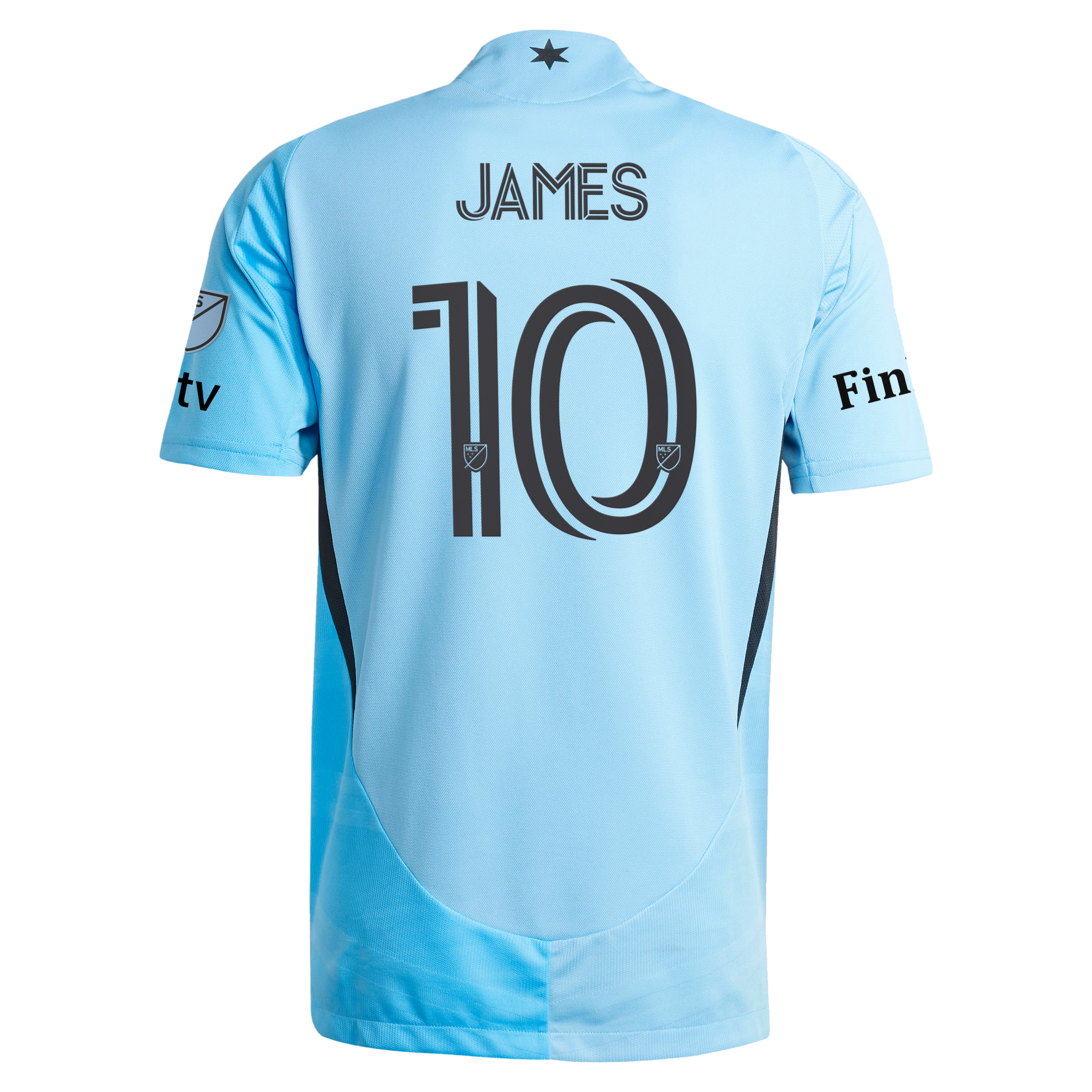 [SJH] James Rodriguez Minnesota United FC 2025 CONVERGENCE On-Field Authentic Jersey - Blue
