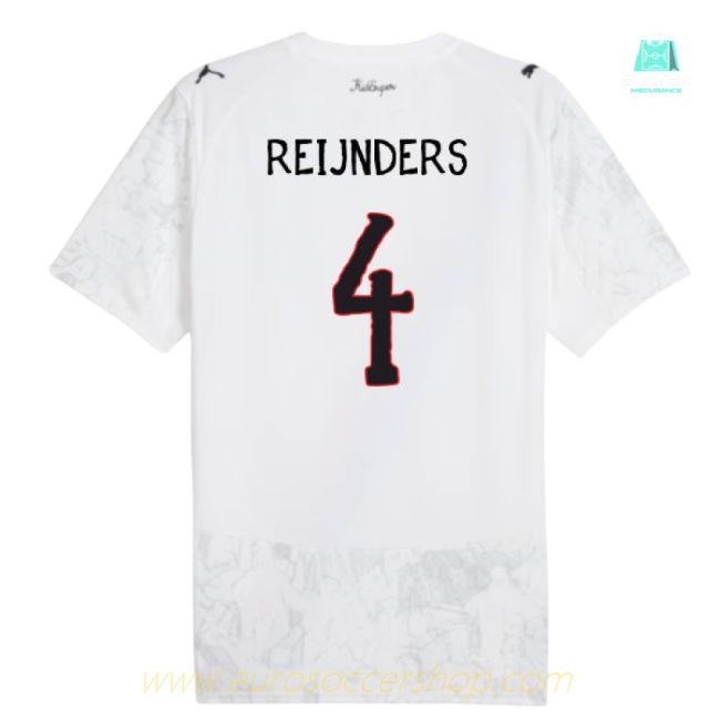 2025-2026 KIDSUPER x Manchester City CWC Shirt (White) (Reijnders 4)