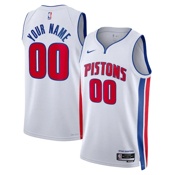 Detroit Pistons DET Swingman Jersey - high-quality NBA - White
