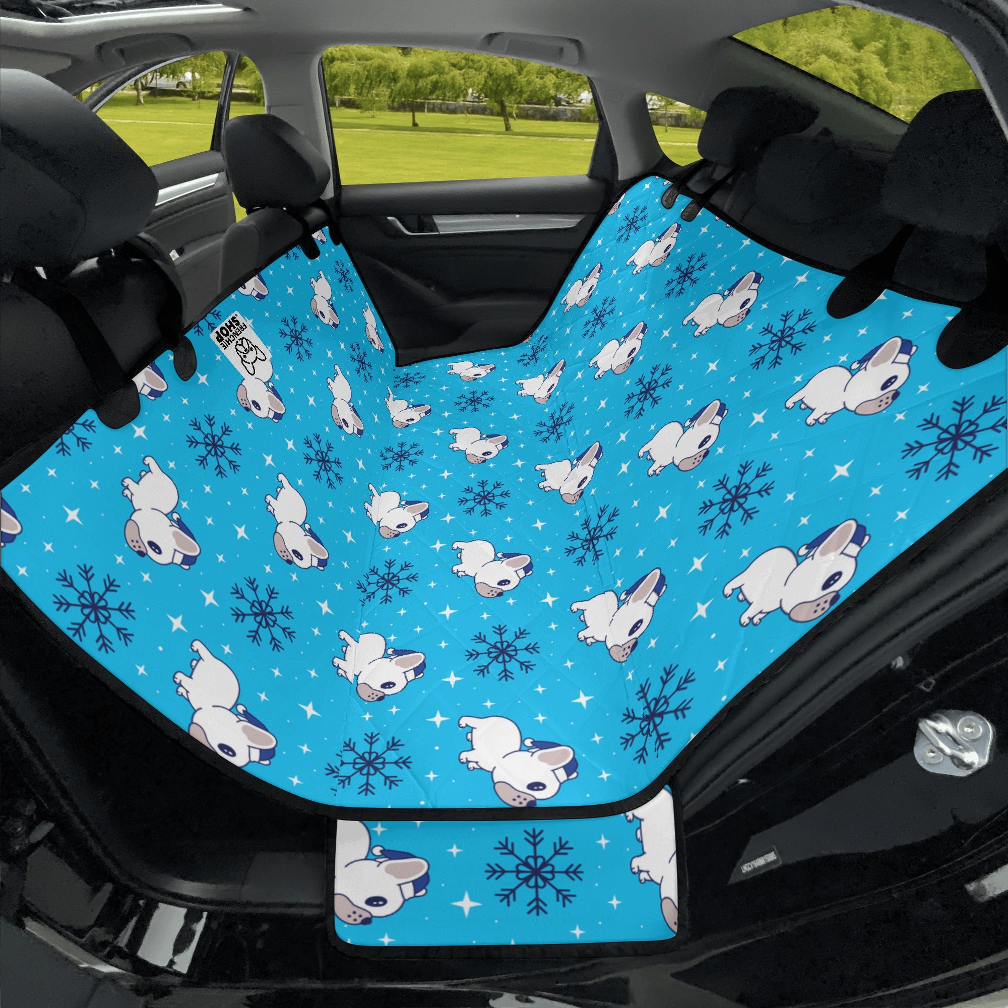 Car Pet Seat Covers For French Bulldog Dog Supplies | Durable Build