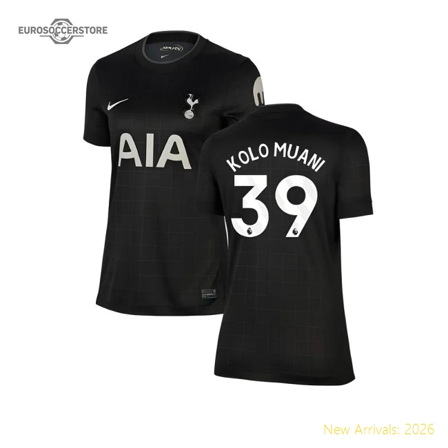 2025-2026 Tottenham Hotspur Away Shirt (womens) (kolo Muani 39)