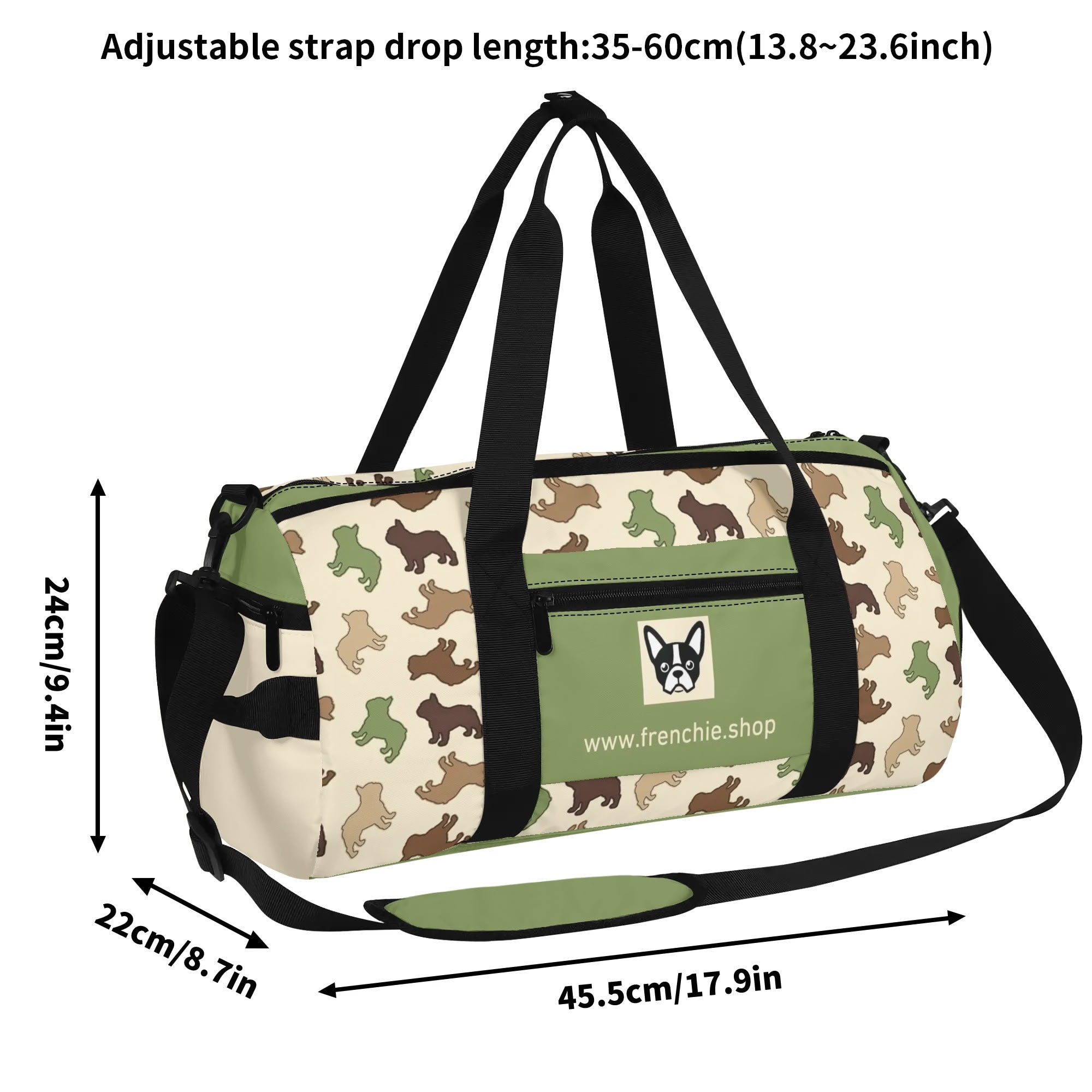 Milo - Gym Bag for frenchie lovers
