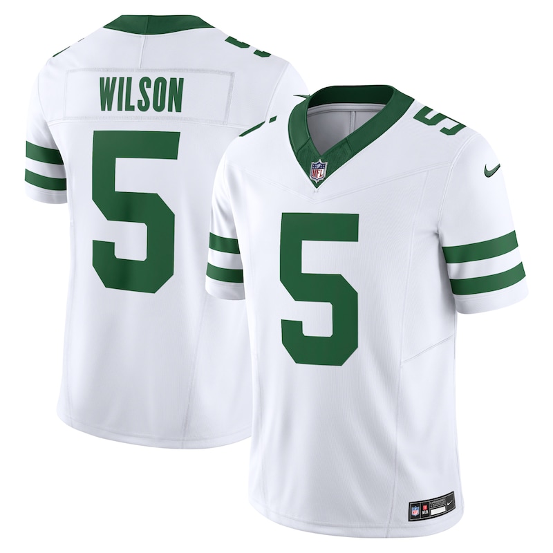 None Garrett Wilson New York Jets Dynamic Team Spirit Wear Football Ap
