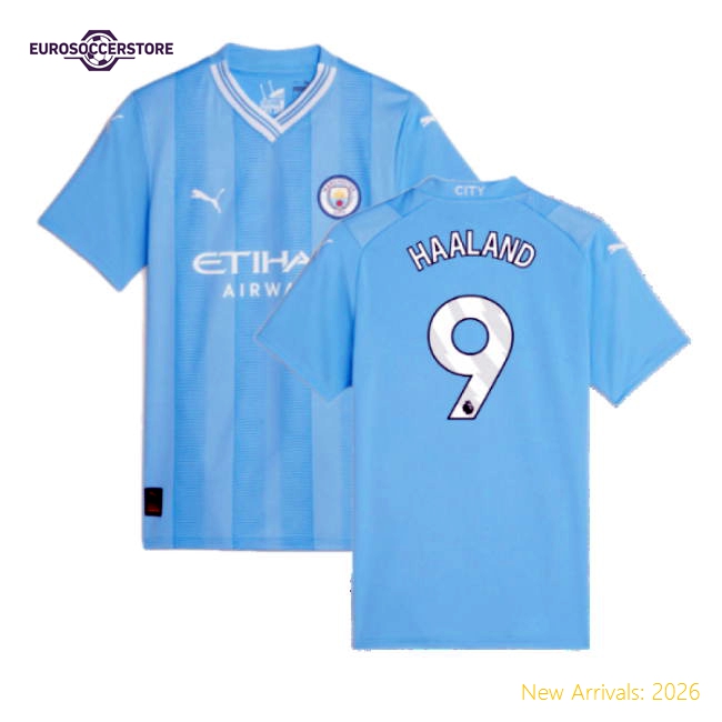 Chic Ladies Man City Haaland Jersey 2023-2024 Quick-dry