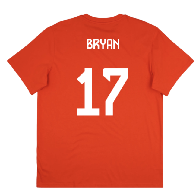 Performance 2025-2026 Bayern Munich Seasonal Graphic Tee (Red) (Bryan