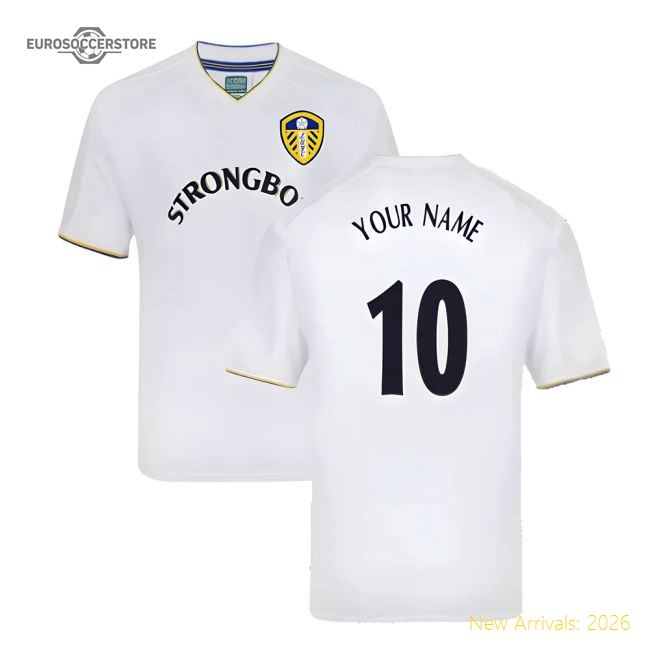 Premium Leeds United 2001 Retro Shirt (your Name) - Premium Quality