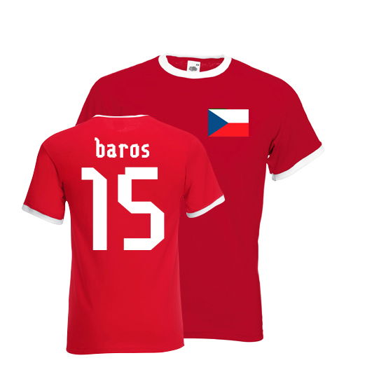Authentic Milan Baros Czech Breathable Lightweight Match