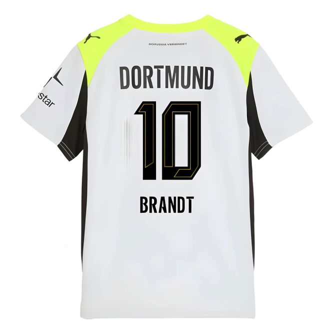 Borussia Dortmund 2025-2026 Away uniform - replica and modern v3.595