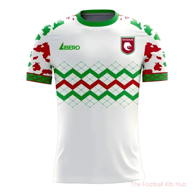 Myanmar 2025-2026 Home Concept Football Kit (Libero) - Baby
