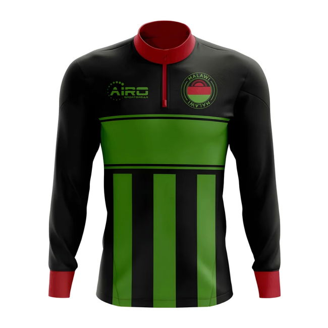 Collector'S-Item Malawi Concept Football Half Zip Midlayer Top