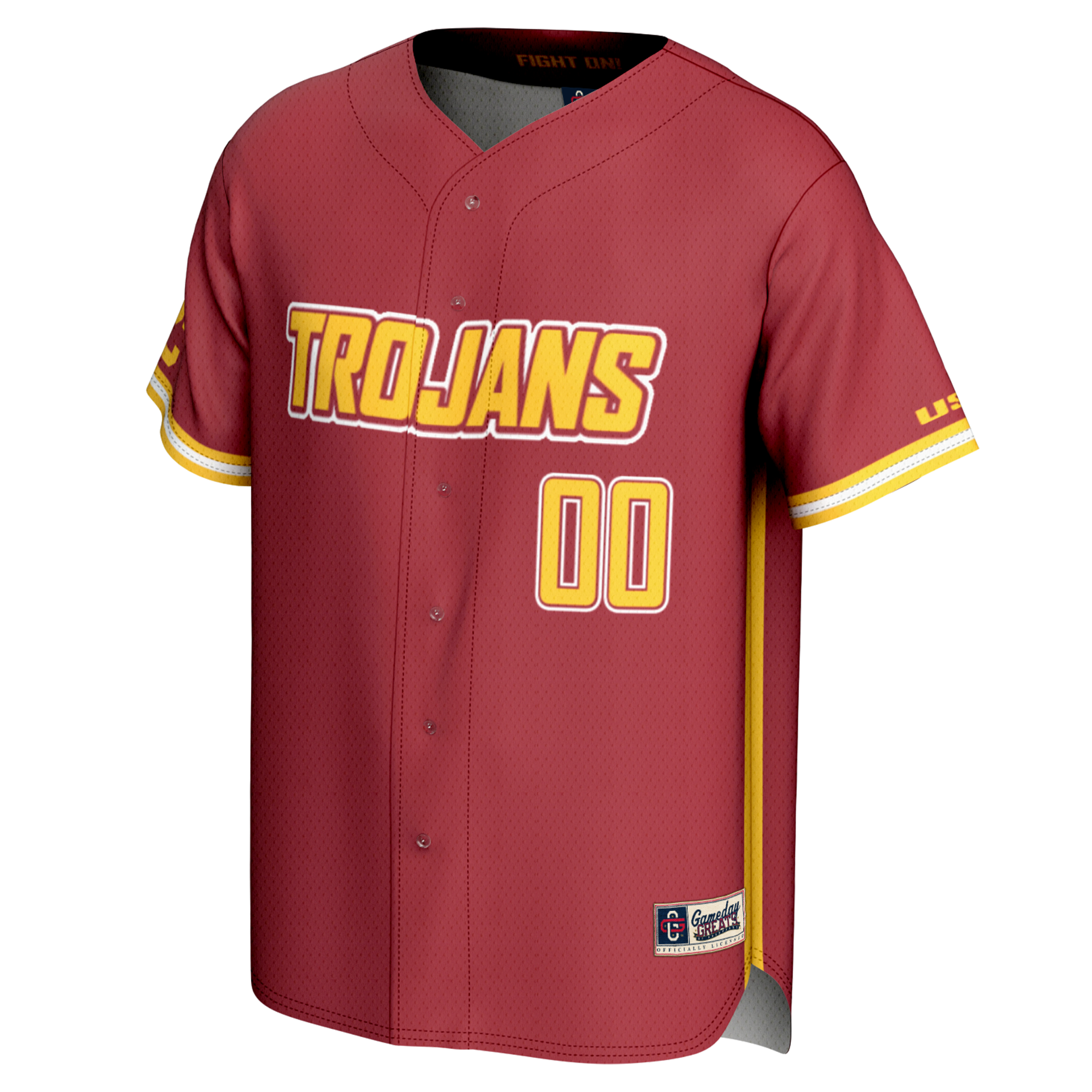 [DDG] USC Trojans GameDay Greats Youth NIL Pick-A-Player Baseball Lightweight Jersey - Cardinal