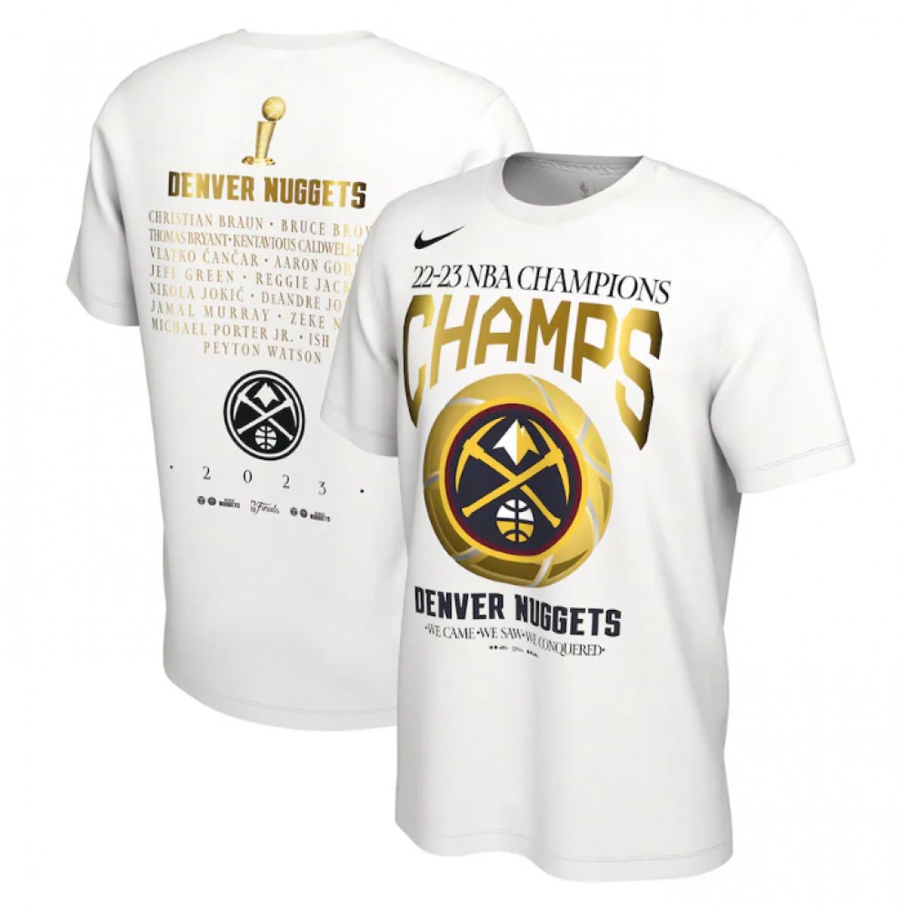 Denver Nuggets White Jersey - Fan Favorite