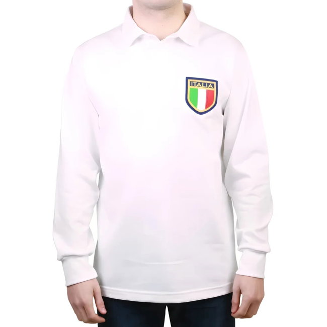 Italy 1975 Vintage Away Rugby Shirt