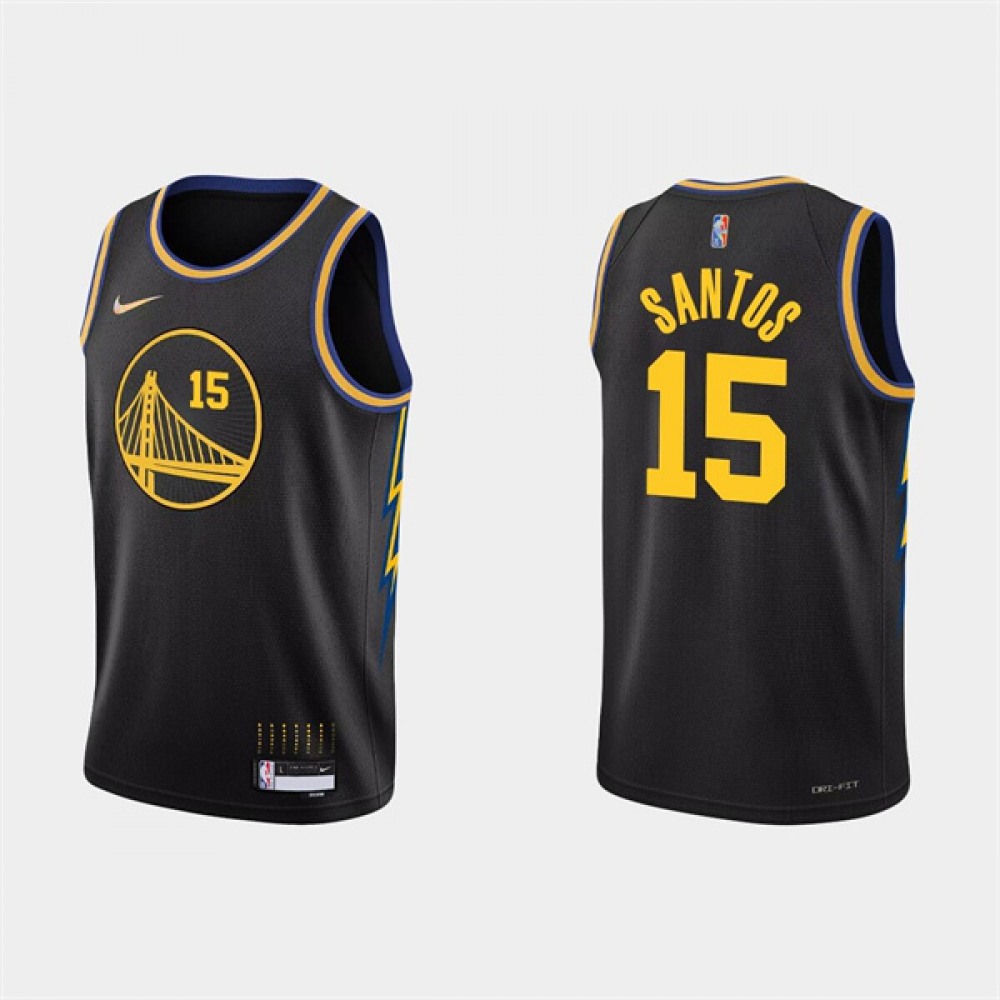 Classic Golden State Warriors 15 Black Jersey - Fan Favorite