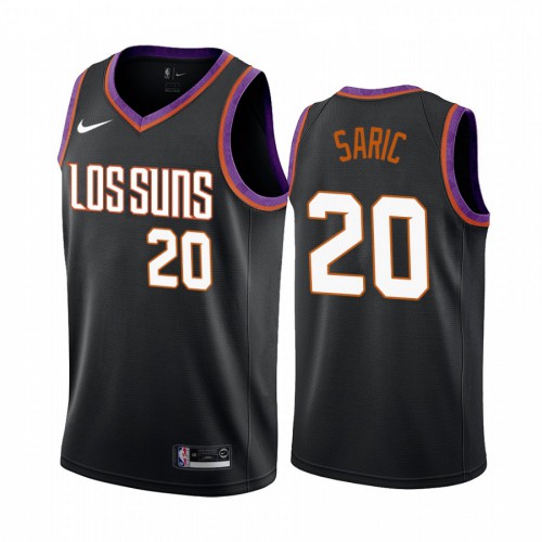 Suns Black Phoenix Suns #20 Nike Jersey - Discounted Premium Quality