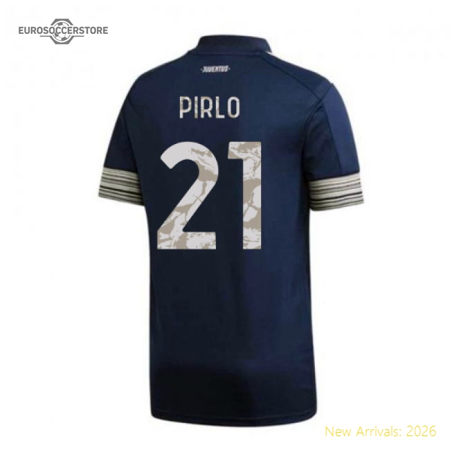 2020-2021 Juventus Adidas Away Kit Football Top (Pirlo 21)