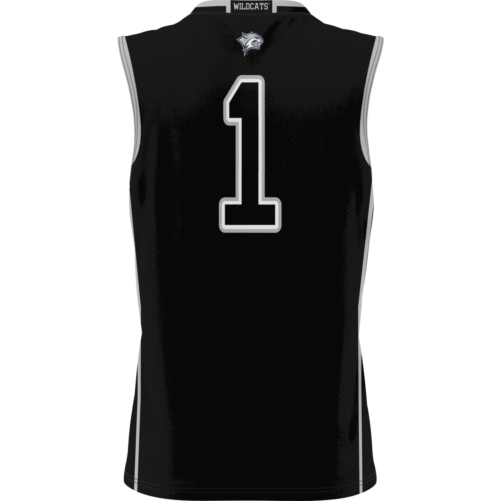 [NJP] New Hampshire Wildcats GameDay Greats Unisex Lightweight Basketball Jersey - Black