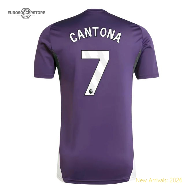 2025-2026 Man Utd Training Kit (aurora Plum) (cantona 7) - Affordable