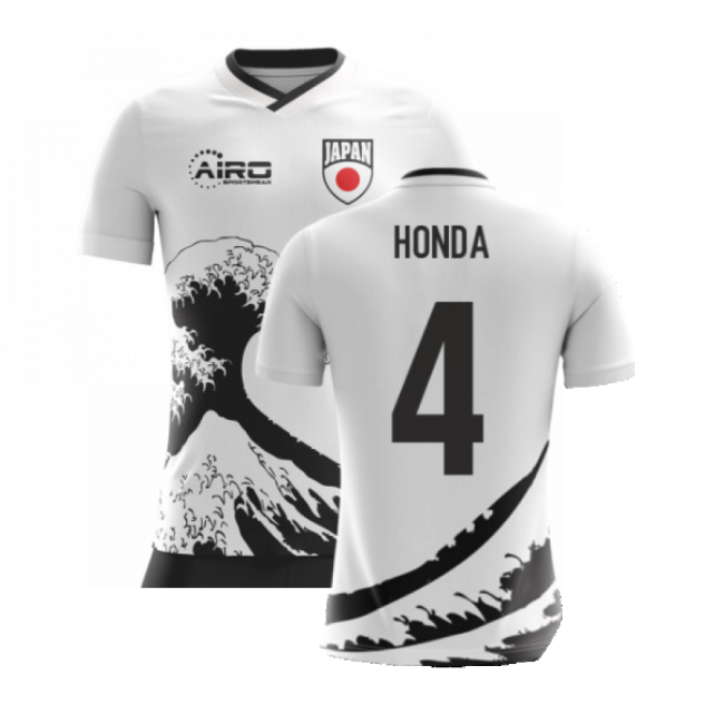 Kids Honda 4 Professional Style Japan Top Level Away Player Jersey