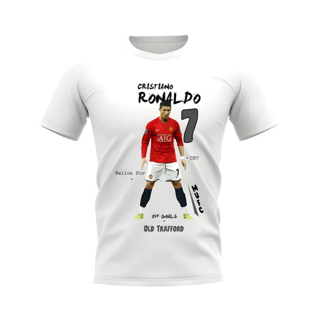 Cristiano Ronaldo Manchester United football T-Shirt (Unisex