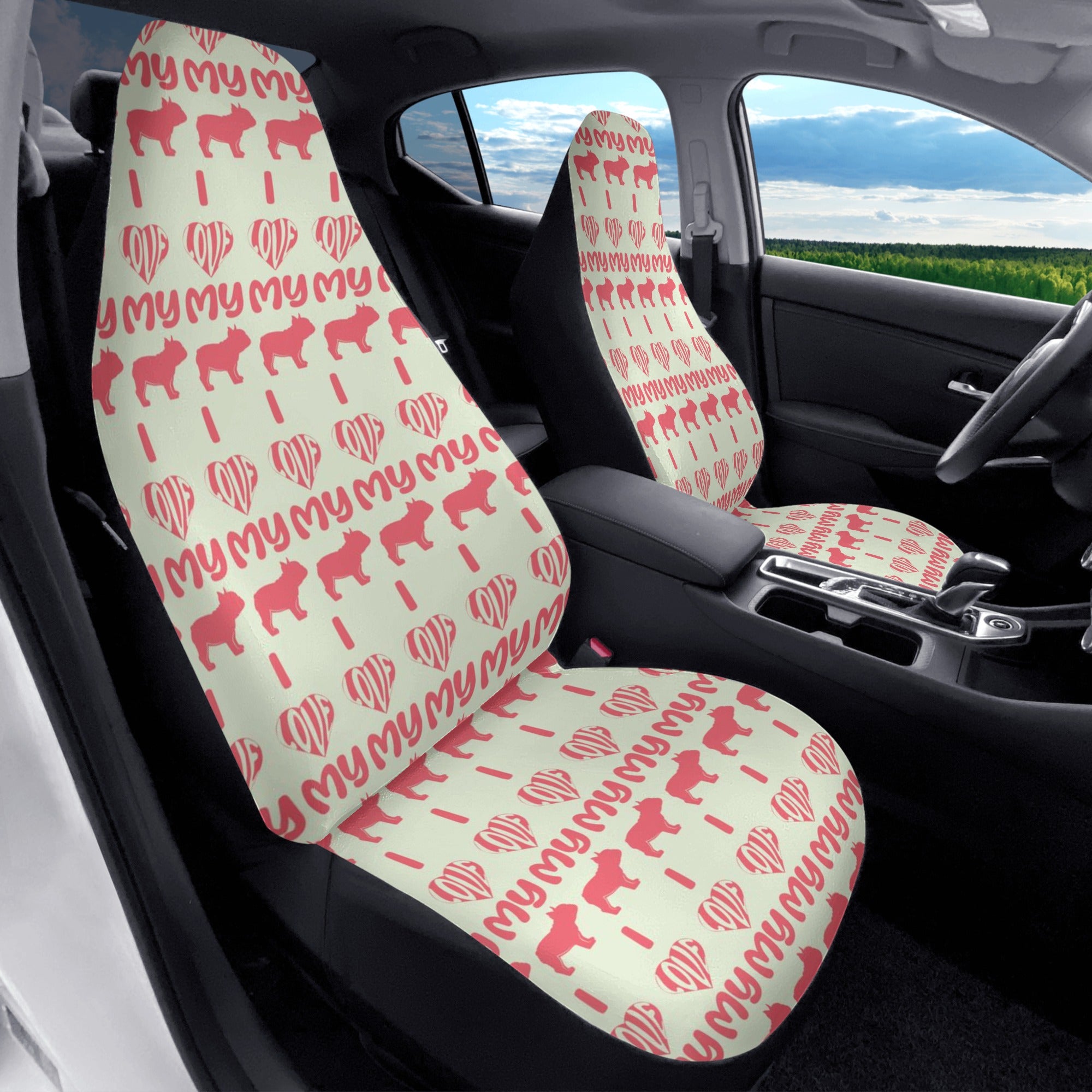 Street-Ready Premium Ace - Car Seat Covers (2 Pcs) for Home Use Durable