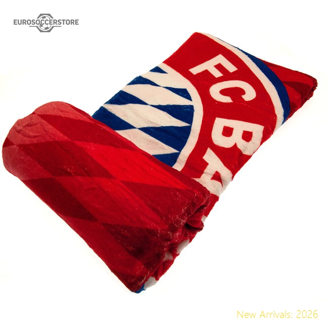 Authentic Trending Fc Bayern Munich Fleece Blanket