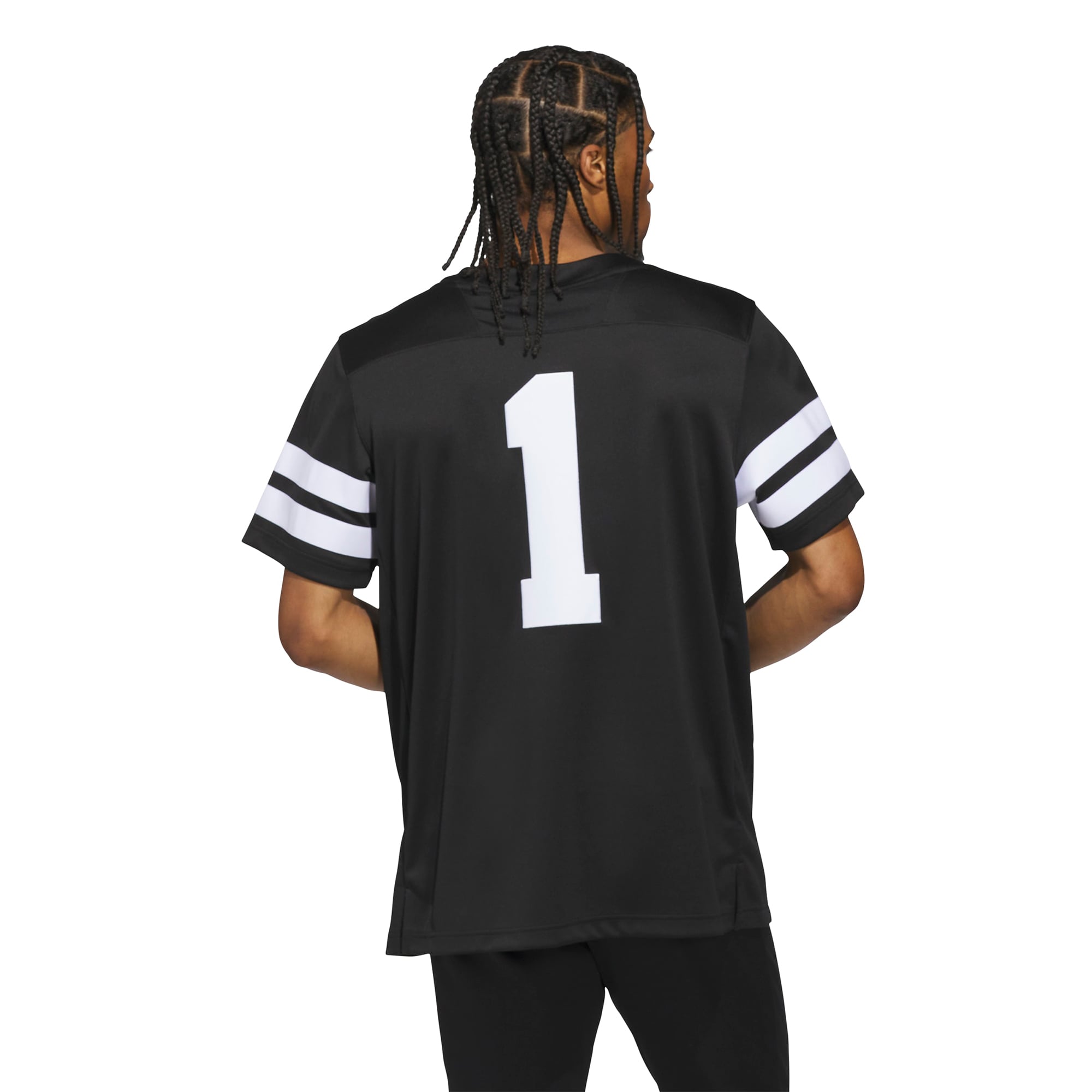 #1 Nebraska Huskers adidas Alternate Premier Jersey - Black