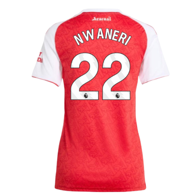 Arsenal Home Jersey 2025-20 Nwaneri 22 L M Women S