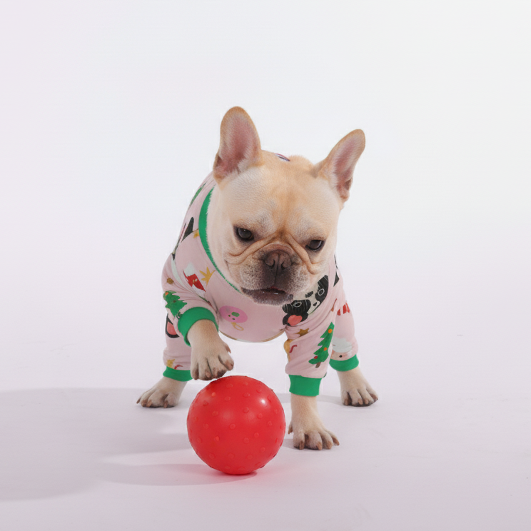 Breed-specific Rio - Warm Frenchie Pajama Outdoor Use | Safe For Paws
