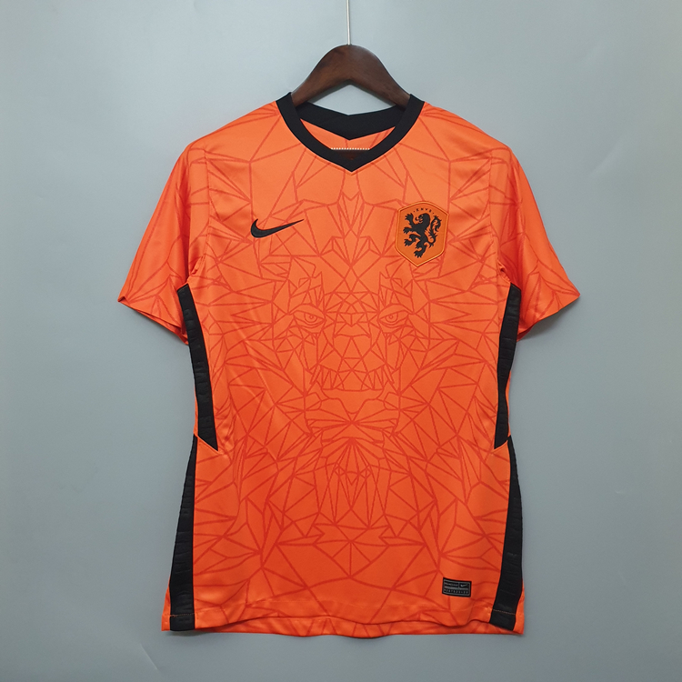 Moisture Wicking Netherlands Soccer Shirt 2020-21 Home Football Shirt