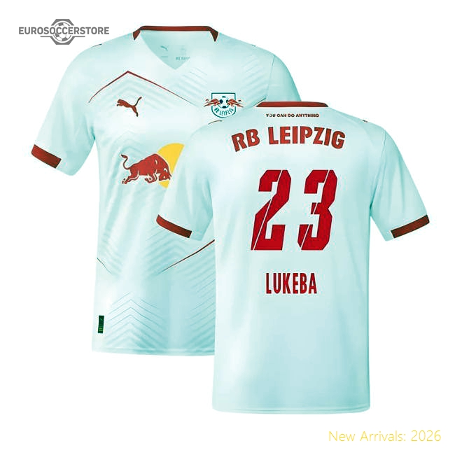 2025-2026 Red Bull Leipzig Home Shirt (lukeba 23) - Economical