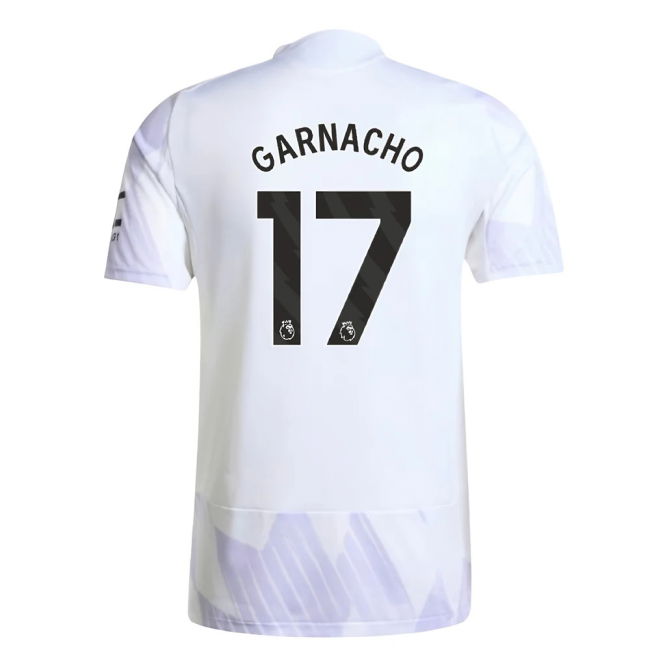 2025-2026 Man Utd Authentic Away Top (Garnacho 17)