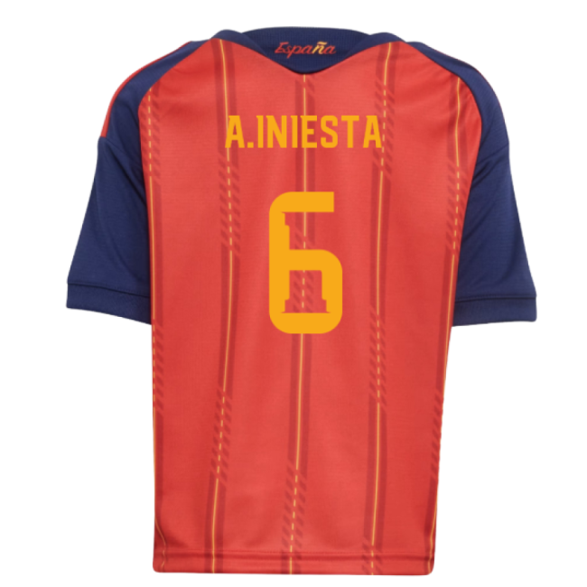 2026-2027 Durable Spain Home Kids - Player Version Retro - World &