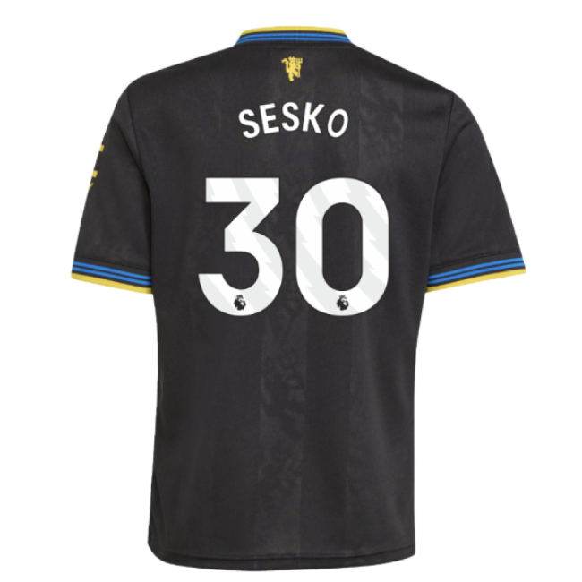 2025-2026 Man Utd Third Jersey (Kids) (Sesko 30)
