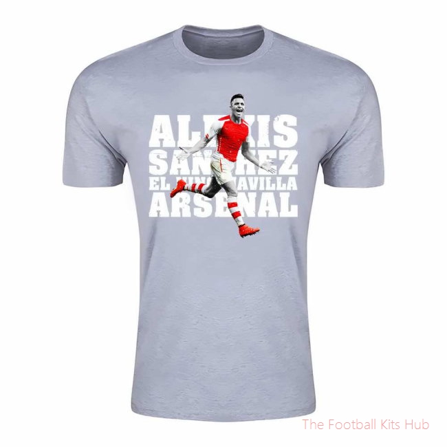 Alexis Sanchez Arsenal El Nino Maravilla T-Shirt (Grey) - Kids