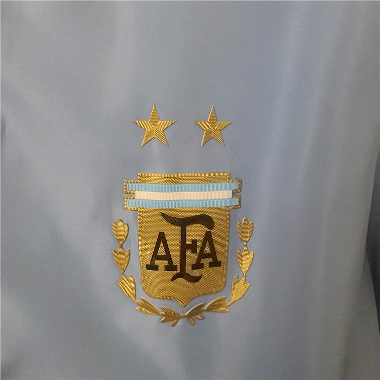 Argentina World Cup 2022 Blue Windbreaker Jacket - World Cup